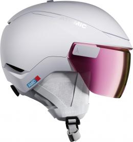 Atomic Revent GT AMID Visier HD Ski Helm (51-55 cm, white/heather)
