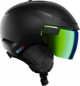 Atomic Revent GT AMID Visier HD Ski Helm (59-63 cm, black)