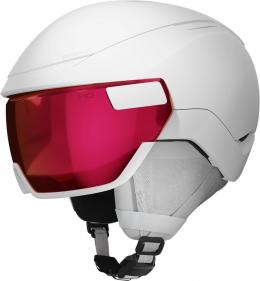 Atomic Revent GT AMID Visor HD Skihelm (51-55 cm, white heather)