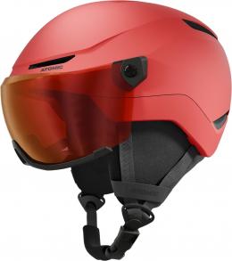 Atomic Revent Visor Junior Skihelm (48-52 cm, red)