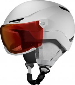 Atomic Revent Visor Junior Skihelm (55-59 cm, white/heather)