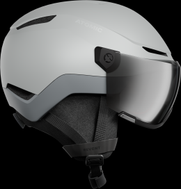 Atomic Revent Visor Stereo Skihelm (51-55 cm, concrete)