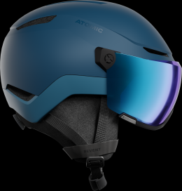 Atomic Revent Visor Stereo Skihelm (51-55 cm, deep ocean)