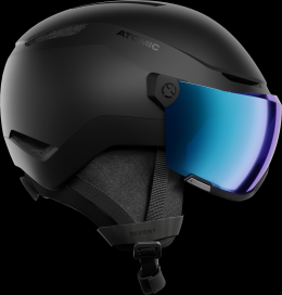 Atomic Revent Visor Stereo Skihelm (59-63 cm, black)