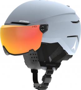 Atomic Savor Amid Visor HD Visier Skihelm (55-59 cm, grey)