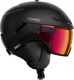 Atomic Savor GT AMID Visor Photo Skihelm (55-59 cm, black)