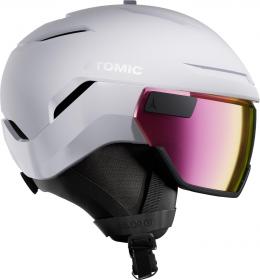 Atomic Savor GT Visor HD Skihelm (59-63 cm, white/heather)