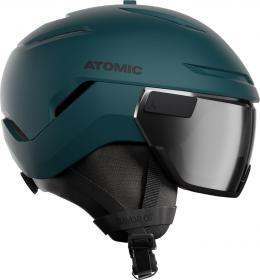 Atomic Savor GT Visor Stereo Skihelm (55-59 cm, dark slate)
