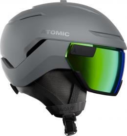 Atomic Savor GT Visor Stereo Skihelm (55-59 cm, limestone)