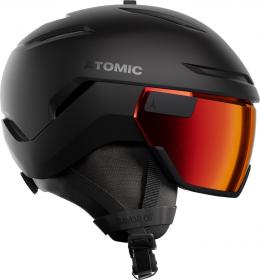 Atomic Savor GT Visor Stereo Skihelm (63-65 cm, black)