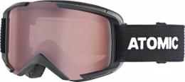 Atomic Savor Medium Brillenträger Skibrille (black, Scheibe silver flash)