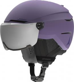 Atomic Savor Stereo Visor Visier Skihelm (51-55 cm, light purple)