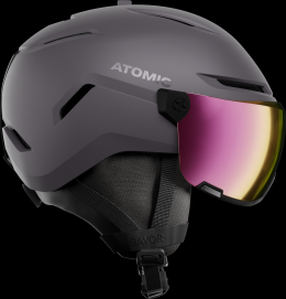 Atomic Savor Visor HD Skihelm (59-63 cm, iron ore)