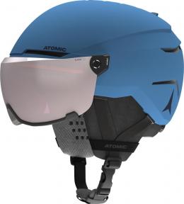 Atomic Savor Visor Junior Skihelm (51-55 cm, blue)