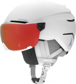 Atomic Savor Visor Photo Skihelm (51-55 cm, white heather)