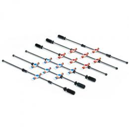 Automaten Hoffmann Kickerstangen-Set für Tischauflage-Kicker