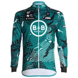 B&B Hotels p/b KTM 2021 Langarmtrikot, für Herren, Größe S, Radtrikot, Fahrradbe