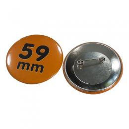 Badgematic Rohmaterial für Buttonmaschine, Für 59 mm  Button