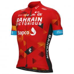 BAHRAIN - VICTORIOUS 2022 Kurzarmtrikot, für Herren, Größe L, Rennrad Trikot, Ra