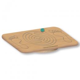 Balance Board aus Holz - mit Labyrinth