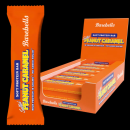 Barebells Salted Peanut Caramel Soft Protein Bar Riegel-Box, 12x55g