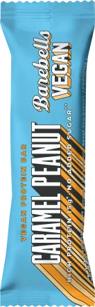 Barebells Vegan Caramel Peanut Protein Bar, 55g MHD 01.10.2026