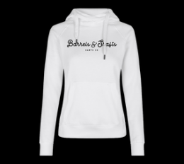 Barrels and Shafts Damen Hoodie - Weiß