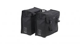 Basil Doppeltasche Mara 3XL SCHWARZ