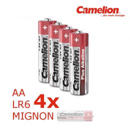 Batterie Mignon AA LR6 1,5V PLUS Alkaline - Leistung auf Dauer - 4 ...
