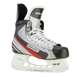 Bauer Eishockeyschlittschuh Vapor Elite (12.0 = 48.0, 900 silber/hellgrau/ schwarz)