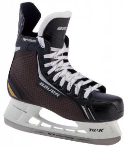 Bauer Schlittschuhe Supreme One Senior (11.0 = 47.0, 900 schwarz/silber/gold)