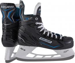 Bauer X-LP Skate Schlittschuhe (10.0 = 45.5, schwarz/weiß/blau/silber)