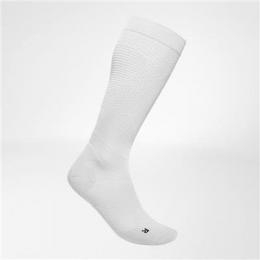Bauerfeind Run Ultralight Compression Socken Herren I white EU 44 - 46 XL 46 - 51 cm
