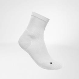 Bauerfeind Run Ultralight mid cut Socken Damen | weiss EU 35 - 37