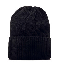 Beanie - Agate Pass Cable Knit - Black