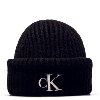 Beanie - Monogram Embroidery - Black