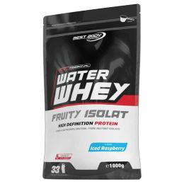 Best Body Nutrition Water Whey Fruity Isolate 1000 g Iced Raspberry