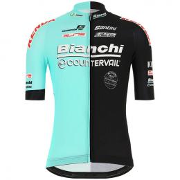 BIANCHI COUNTERVAIL Kurzarmtrikot Kurzarmtrikot, für Herren, Größe L, Rennrad Tr