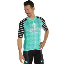 BIANCHI MILANO Flumini Kurzarmtrikot, für Herren, Größe 2XL, Fahrradtrikot, Radb