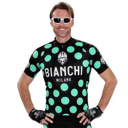 BIANCHI MILANO Pride Kurzarmtrikot, für Herren, Größe M, Radtrikot, Fahrradbekle