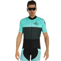 BIANCHI MILANO Quirra Kurzarmtrikot, für Herren, Größe 2XL, Fahrradtrikot, Radbe