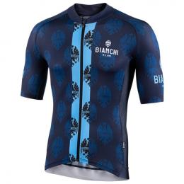 BIANCHI MILANO Roncaccio Kurzarmtrikot, für Herren, Größe 2XL, Fahrradtrikot, Ra