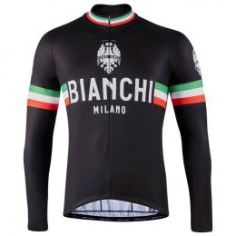 BIANCHI MILANO Storia Langarmtrikot, für Herren, Größe 2XL, Fahrradtrikot, Radbe