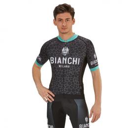 BIANCHI MILANO Venteno Kurzarmtrikot, für Herren, Größe S, Fahrradtrikot, Radbek