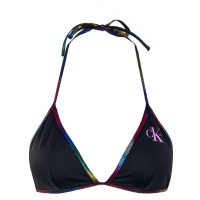 Bikini Top - Triangle RP - Black Multi