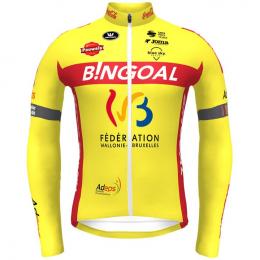 BINGOAL-WALLONIE-BRUXELLES 2021 Langarmtrikot, für Herren, Größe S, Radtrikot, F