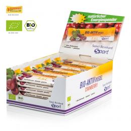 Bio-Aktiv-Riegel Cranberry: 20er-Packung (800 g)