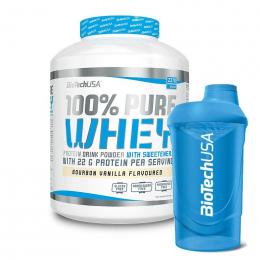 Biotech USA 100% Pure Whey 2270g Banane + Shaker