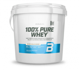 Biotech USA 100% Pure Whey, 4000g Angebot kostenlos vergleichen bei topsport24.com.