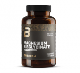 Biotech USA Magnesium Bisglycinate from organic source, 90 Kapseln